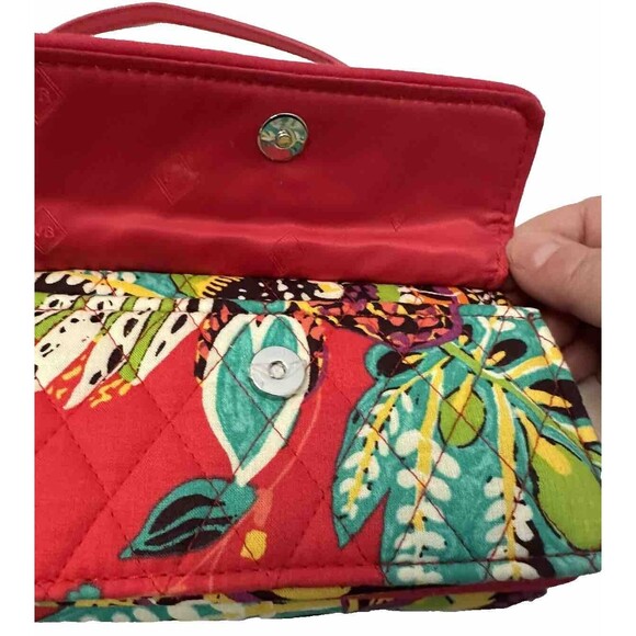Vera Bradley Retired Rumba All In One Crossbody Wallet Purse - Picture 9 of 11